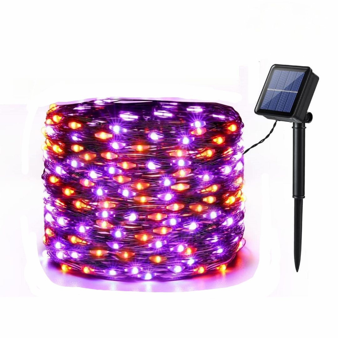 Solar Fairy String Lights  Warm White LED with Dual Solar Panels - Product detail 9
