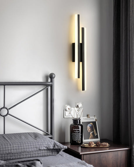 Modern LED Wall Lamp  Minimalist Black White Design - Product detail 12