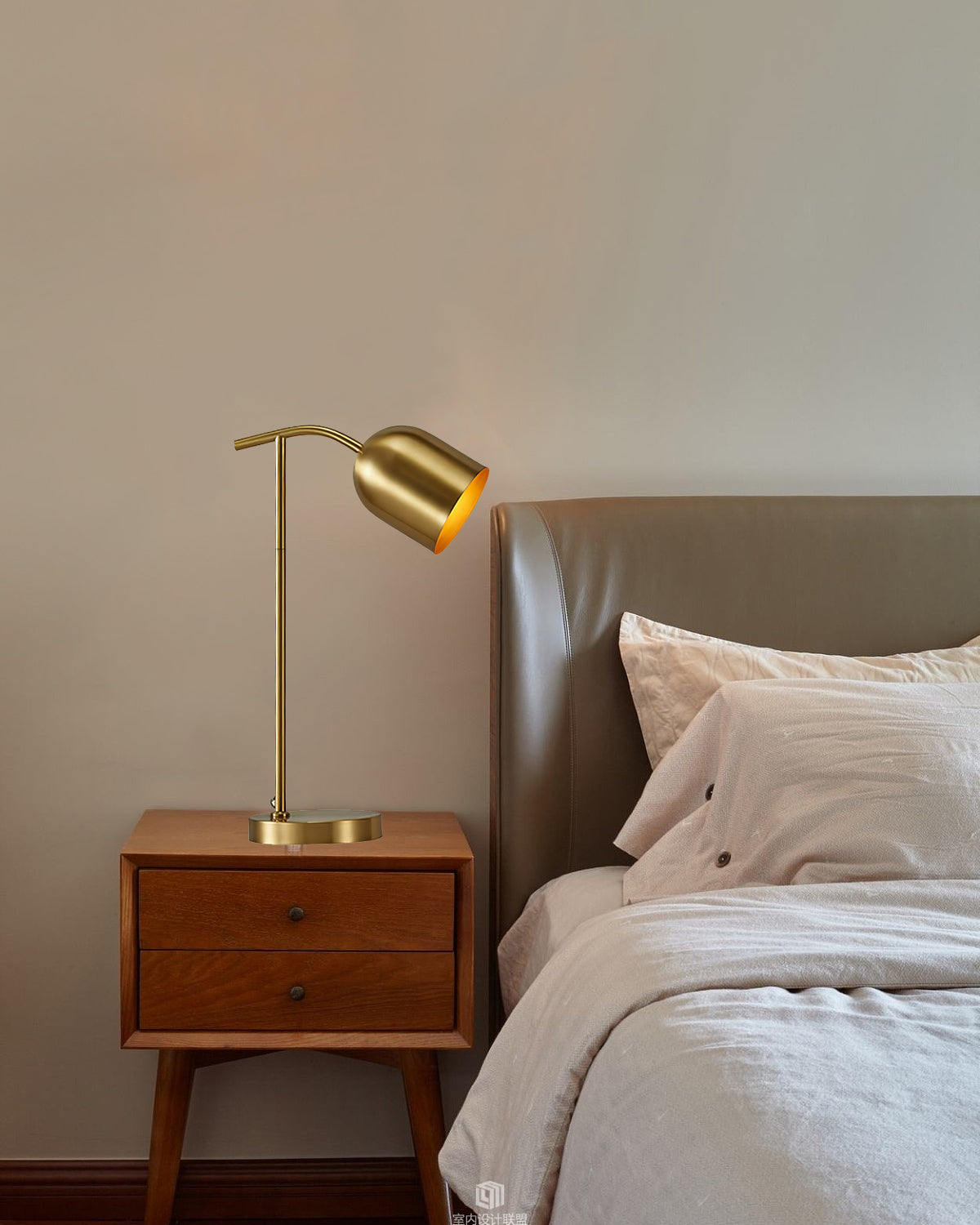 Modern Brass Table Lamp  Adjustable Reading Light - Product detail 6