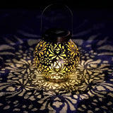 Solar Garden Lantern  Moroccan Pattern LED Light - Product detail 5
