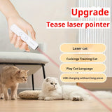 Rechargeable Cat Laser Toy  Interactive Pet Exercise Device - Detailed view