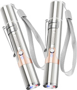 Interactive Cat Laser Toy  Rechargeable Stainless Steel with 5 Patterns - Detailed view