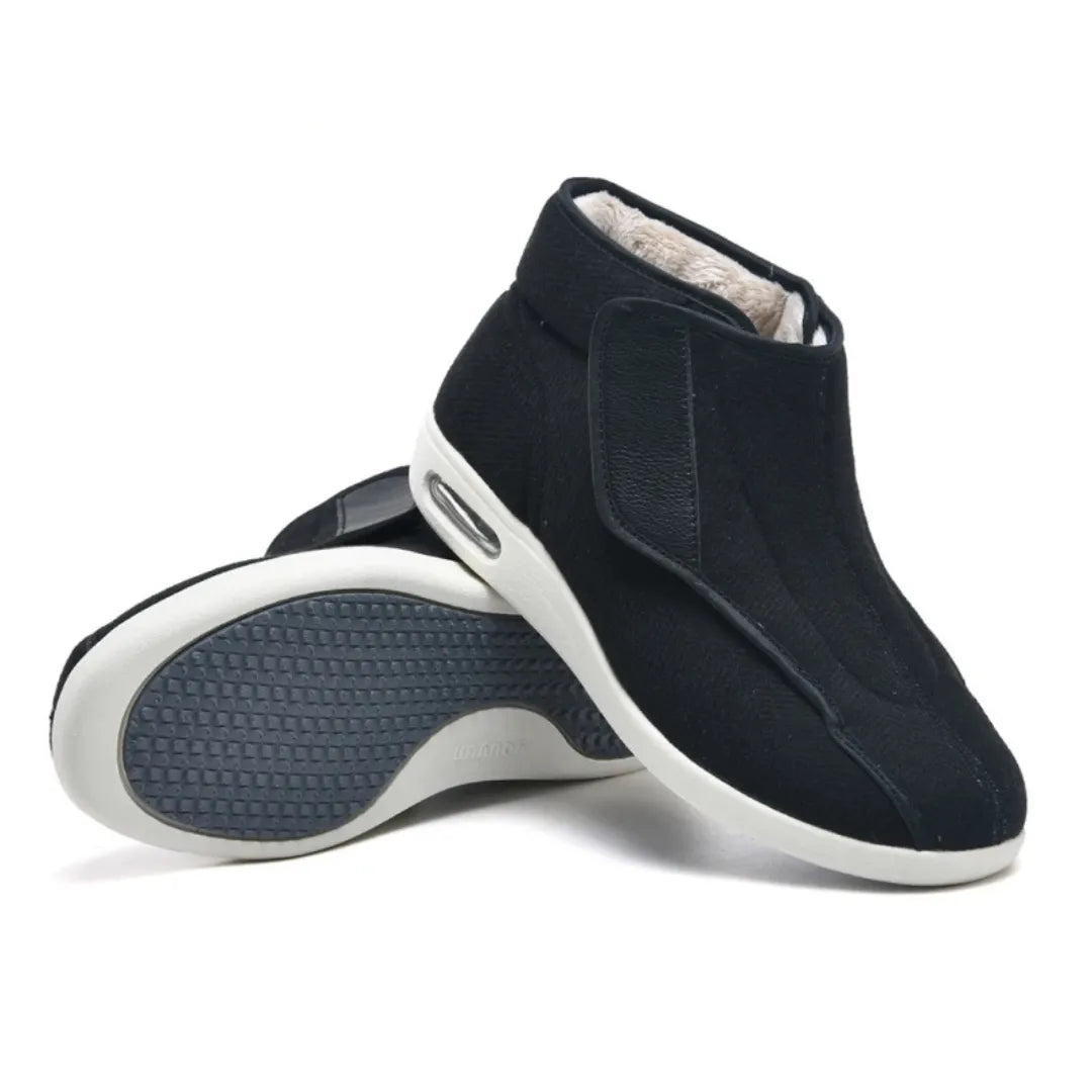Orthopedic Winter Shoes  Soft Felt Upper with Velcro Closure - Product example
