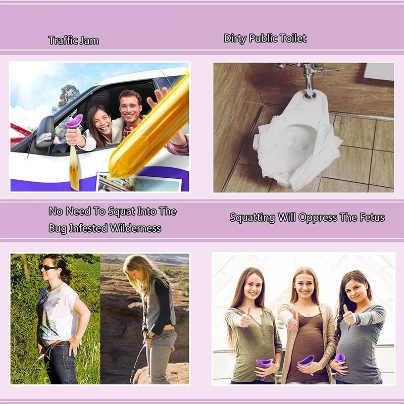 Womens Standing Urinal  Ergonomic Silicone Funnel - Product detail 7