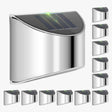 Solar LED Wall Lights  Stainless Steel Outdoor Sconces - Product detail 7