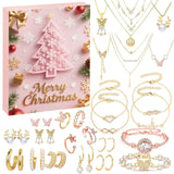 Christmas Advent Calendar  24 Jewelry Accessories Holiday Countdown - Product showcase
