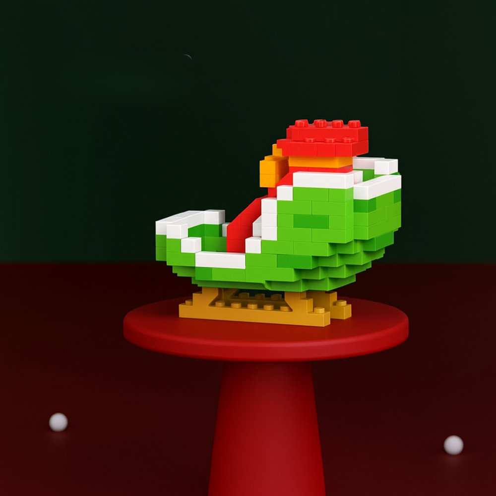 Christmas Building Blocks Set  Mini Santa Claus Construction Toy - Product detail 10