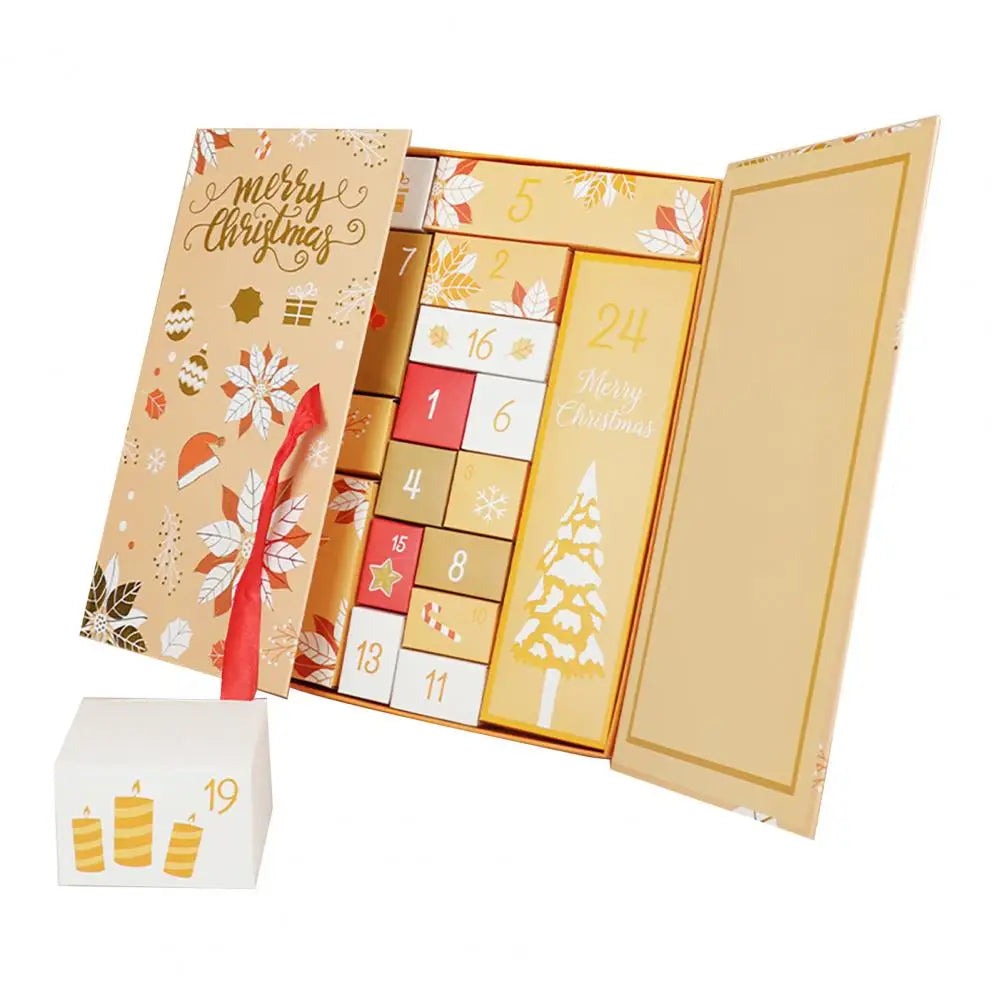Christmas Advent Calendar  DIY 24-Day Countdown Box Set - Product showcase