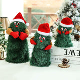 Animated Musical Christmas Tree  Dancing Plush Holiday Decoration - Detailed view