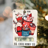 Christmas Money Holder Cards  Wooden Holiday Gift Tags - Product detail 8