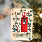 Christmas Money Holder Cards  Wooden Holiday Gift Tags - Product detail 9