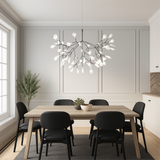 Modern Chandelier Light  Branched LED Glass Globe Design - Product example