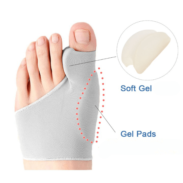 Hallux Valgus Corrector  Soft Breathable Teen Support Sleeve - Detailed view