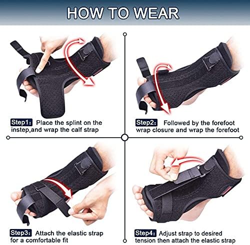 Orthopedic Night Splint  Adjustable Dorsal Support Brace - Product detail 5