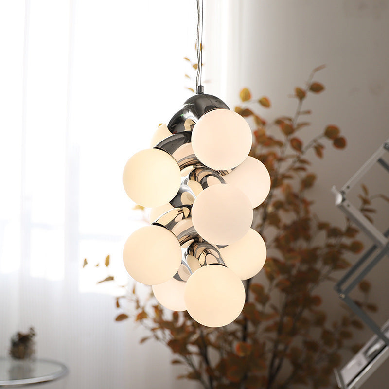 Modern Pendant Light  Bauhaus Glass Globe Cluster - Product example