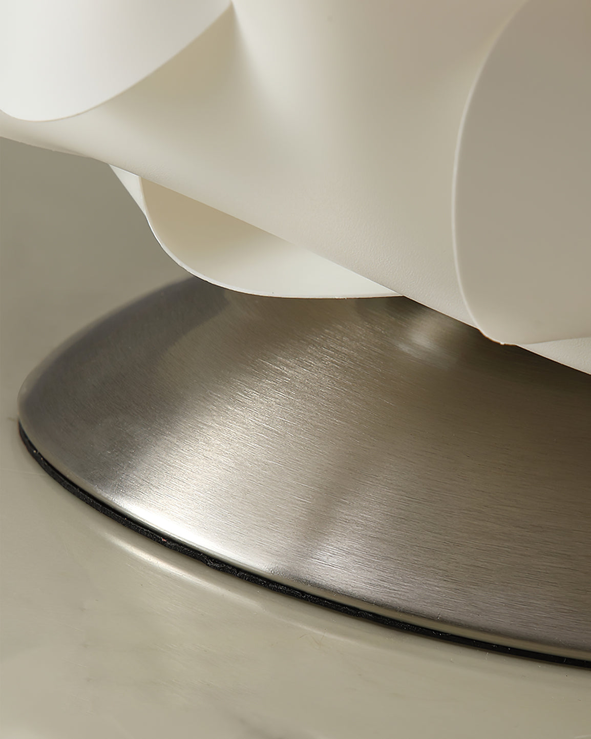 Floral Table Lamp  Sculptural Spiral Shade Design - Product detail 10