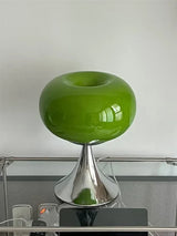 Vintage Table Lamp  Glass Stone Mushroom Design - Product detail 6