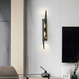 Modern LED Wall Light  Golden Angular Design - Product example