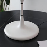 Modern Table Lamp  Dome Shade With Black Trim - Product detail 10