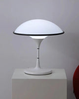 Modern Table Lamp  Dome Shade With Black Trim - Product detail 18
