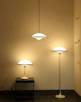 Modern Table Lamp  Dome Shade With Black Trim - Product detail 17