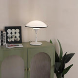 Modern Table Lamp  Dome Shade With Black Trim - Product detail 8