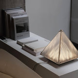 Modern Triangle Table Lamp  Glass LED Design - Product detail 13