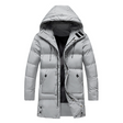 Winter Down Parka  Hooded Quilted Long Coat - Product detail 4