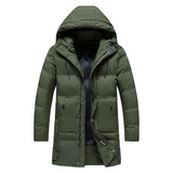 Winter Down Parka  Hooded Quilted Long Coat - Product detail 10