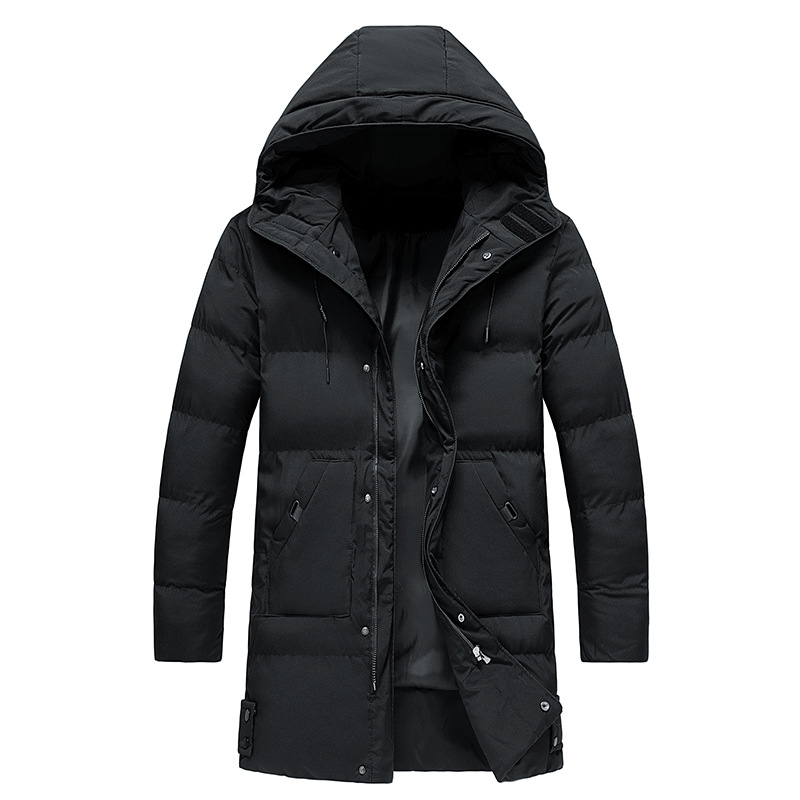 Winter Down Parka  Hooded Quilted Long Coat - Product detail 7