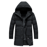 Winter Down Parka  Hooded Quilted Long Coat - Product detail 7
