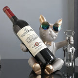 Wine Bottle Holder  French Bulldog Butler Design - Product detail 4