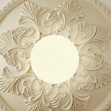 French Wall Lamp  Ornate Resin Medallion Design - Product detail 10
