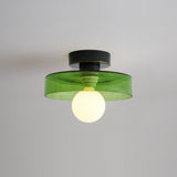 Minimalist Ceiling Light  French Bauhaus Design with Brass Accents - Product detail 12