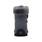 Waterproof Womens Snow Boots  Grey Plush Lined Ankle Boots - Product example