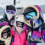 Thermal Winter Balaclava  Fleece Lined Hood with Drawstrings - Product example