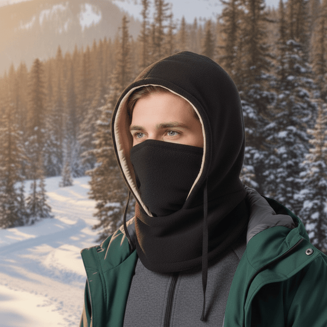 Windproof Winter Balaclava  Full Face Protection With Fleece Lining - Product showcase