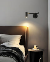 Modern Wall Light  White  Gold Adjustable Swing Arm - Product detail 8