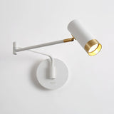 Modern Wall Light  White  Gold Adjustable Swing Arm - Product detail 10