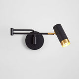 Modern Wall Light  White  Gold Adjustable Swing Arm - Product detail 11