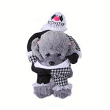 Halloween Dog Costume  Walking Clown Design - Detailed view