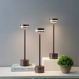 Modern LED Table Lamp  Gold Metal Design with Warm Light - Product detail 5