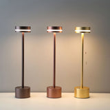 Modern LED Table Lamp  Gold Metal Design with Warm Light - Product detail 12