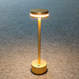 Modern LED Table Lamp  Gold Metal Design with Warm Light - Product detail 7