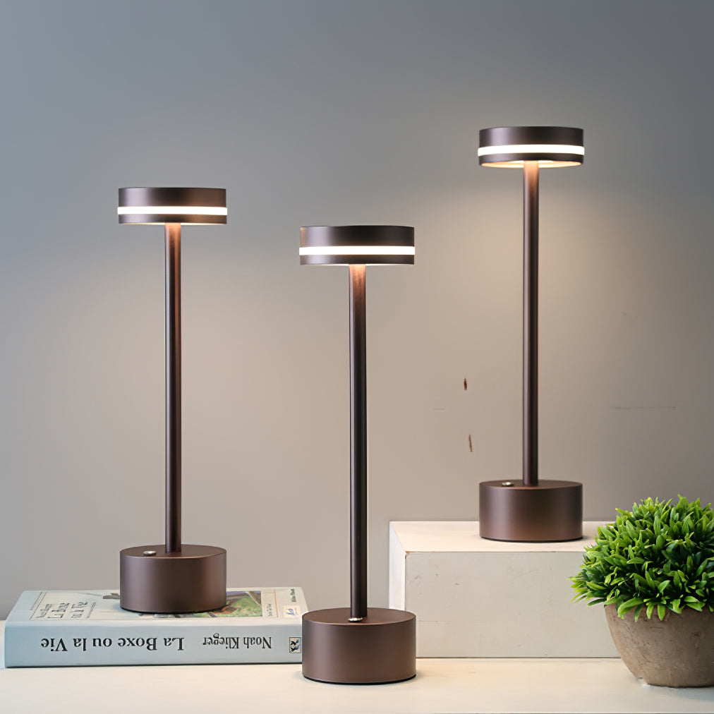 Modern LED Table Lamp  Gold Metal Design with Warm Light - Product detail 20