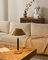 Modern Table Lamp  Black and Gold Metal Design - Product detail 7