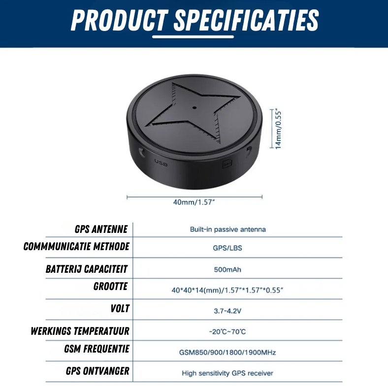 Mini GPS Tracker  Magnetic Mount Real-Time Tracking Device - Product detail 5