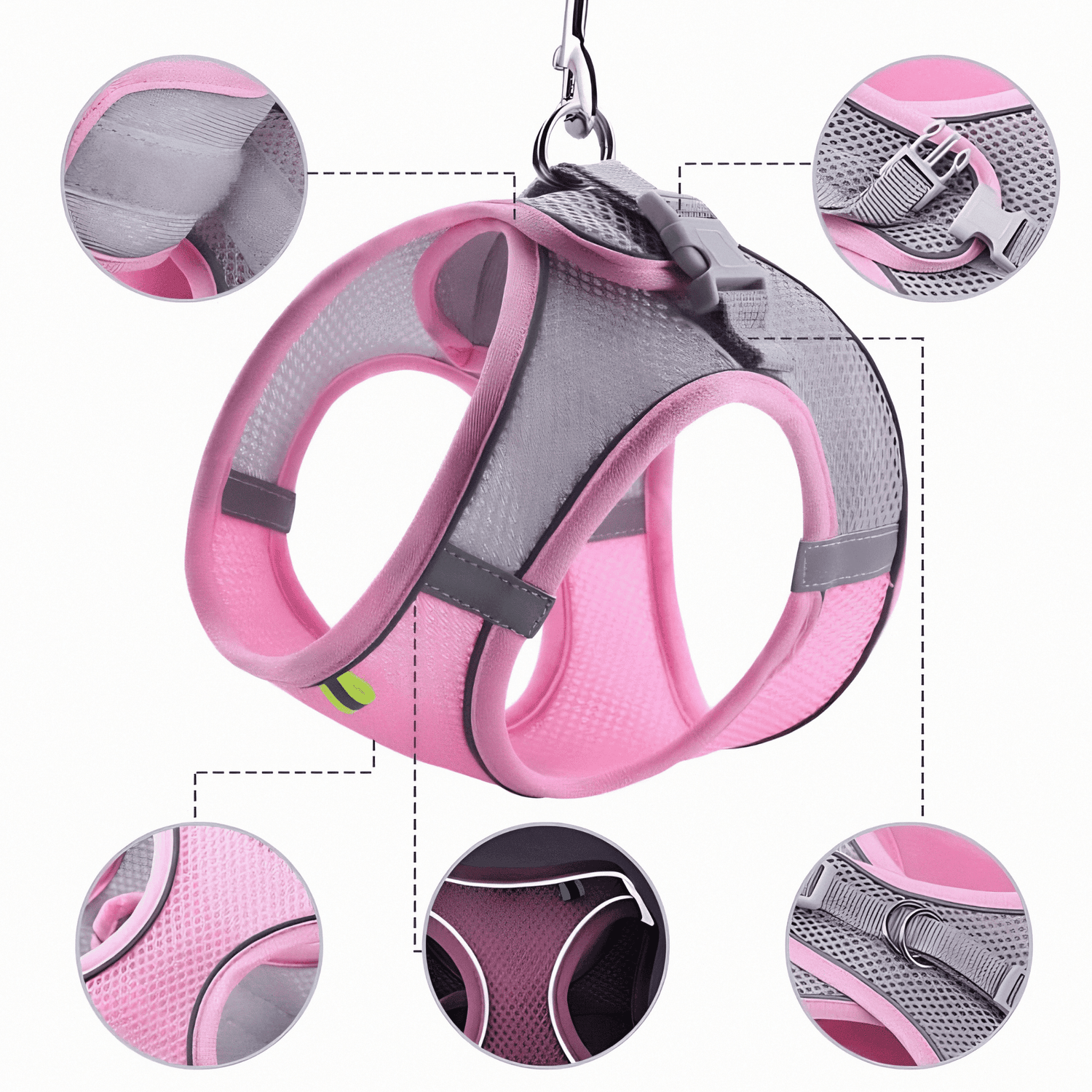 Mesh Cat Harness  Adjustable Safety Design - Product example