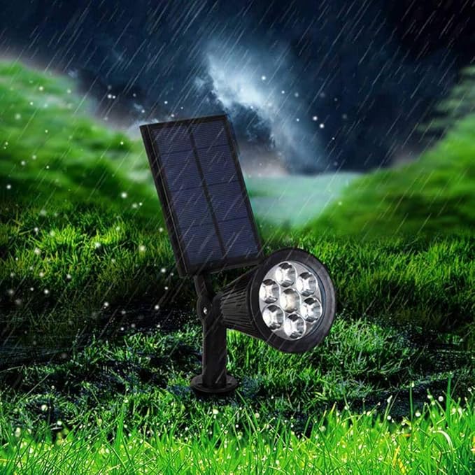 Solar Garden Spotlight  9-Color LED Adjustable Landscape Light - Product detail 8