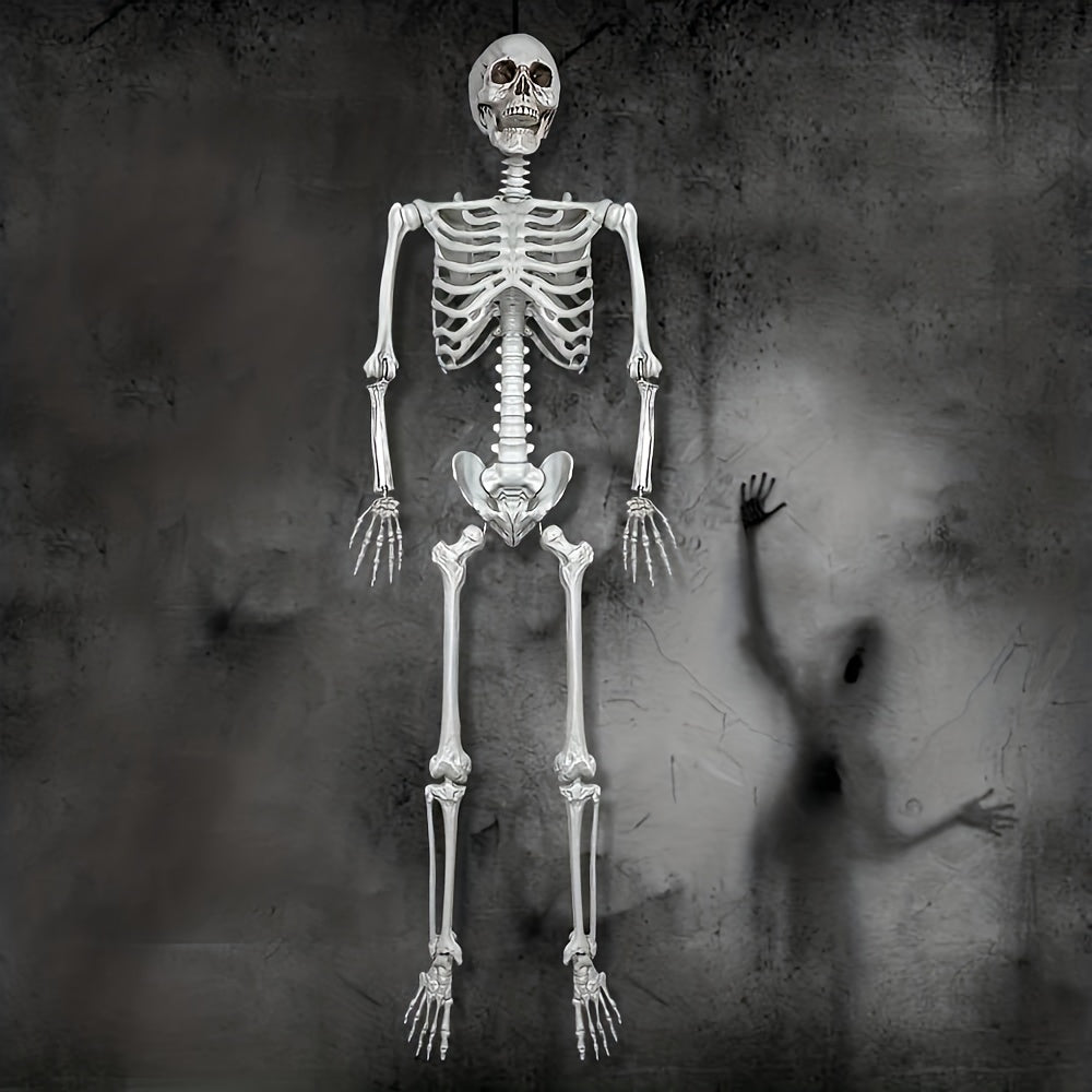 Giant Life Size Skeleton  12 Ft Halloween Decoration with Posable Joints - Product example